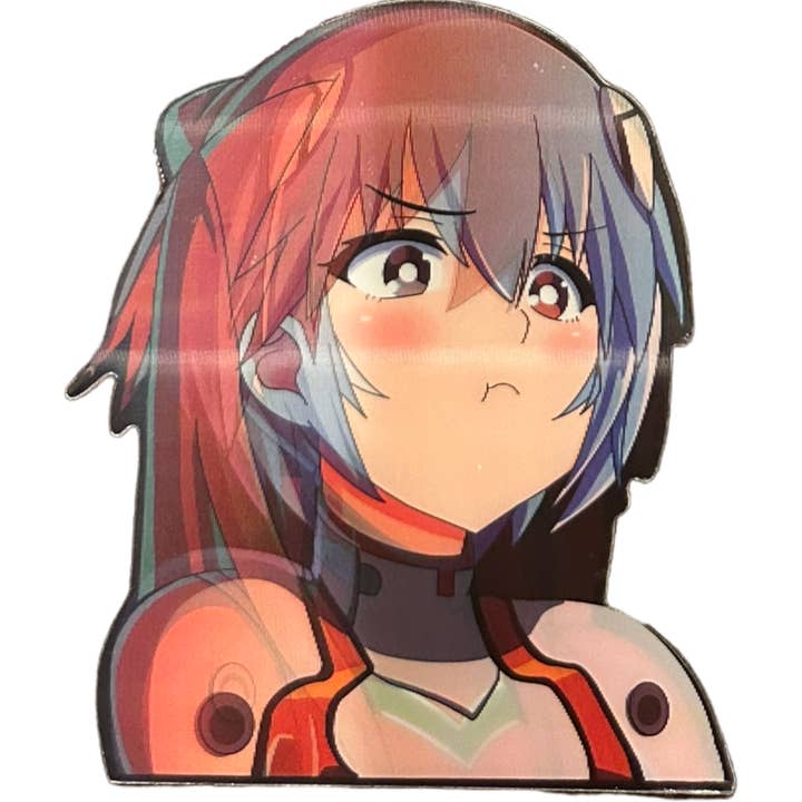 Cow Crack Wholesale - Wholesale Sticker - Asuka Anime 3D Sticker (G5)