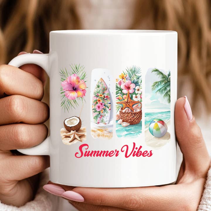 Sommer Vibes Krus for engroshandel hos Hello Gorgeous Mugs
