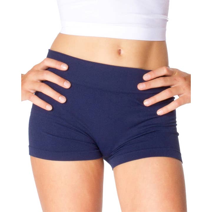 Malibu Sugar - Wholesale Shorts - Kids - Solid Boy Shorts Girls 10-14 One Size 3