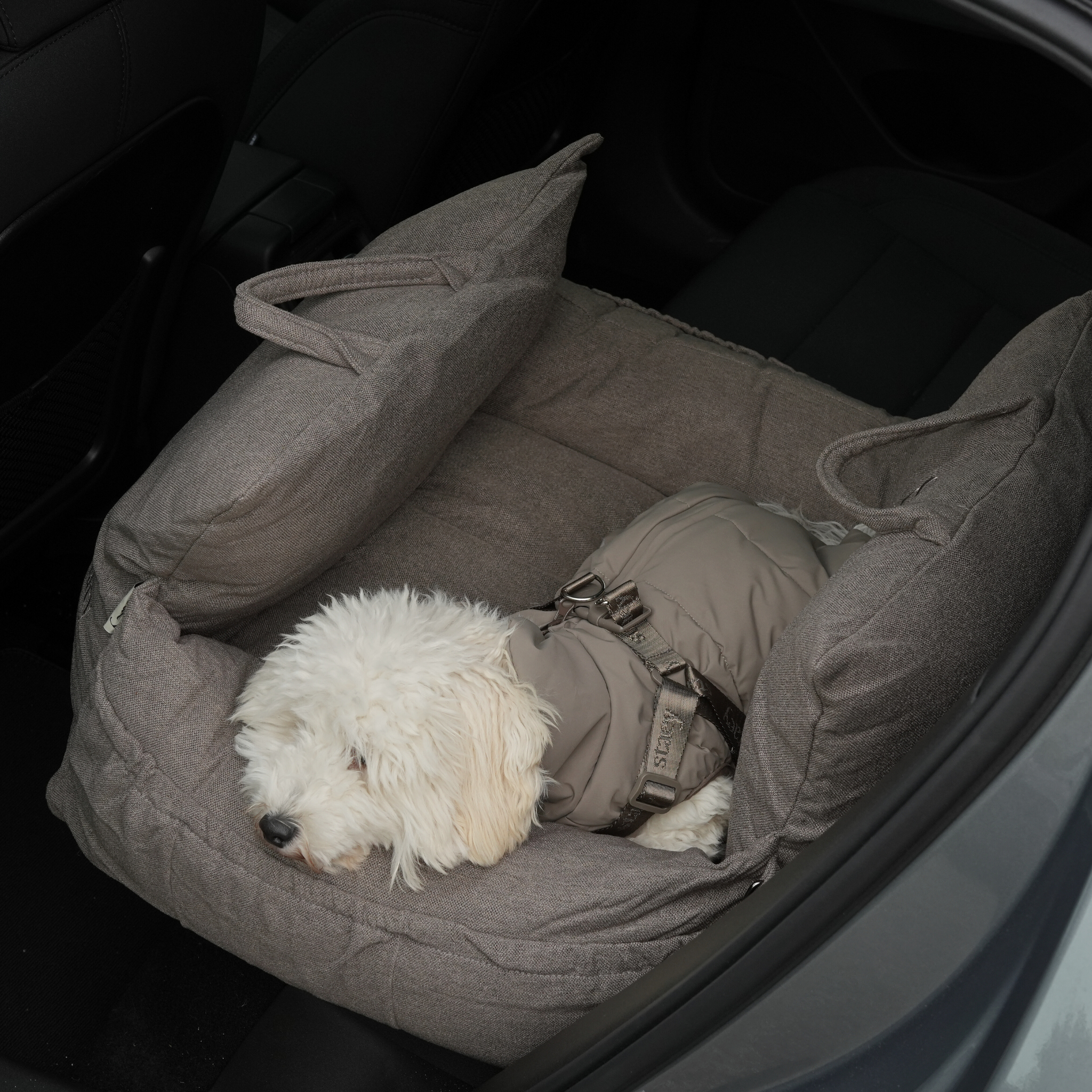 Staey - Wholesale Pet Carrier - Dog - Lara Car Seat | Taupe 2.03