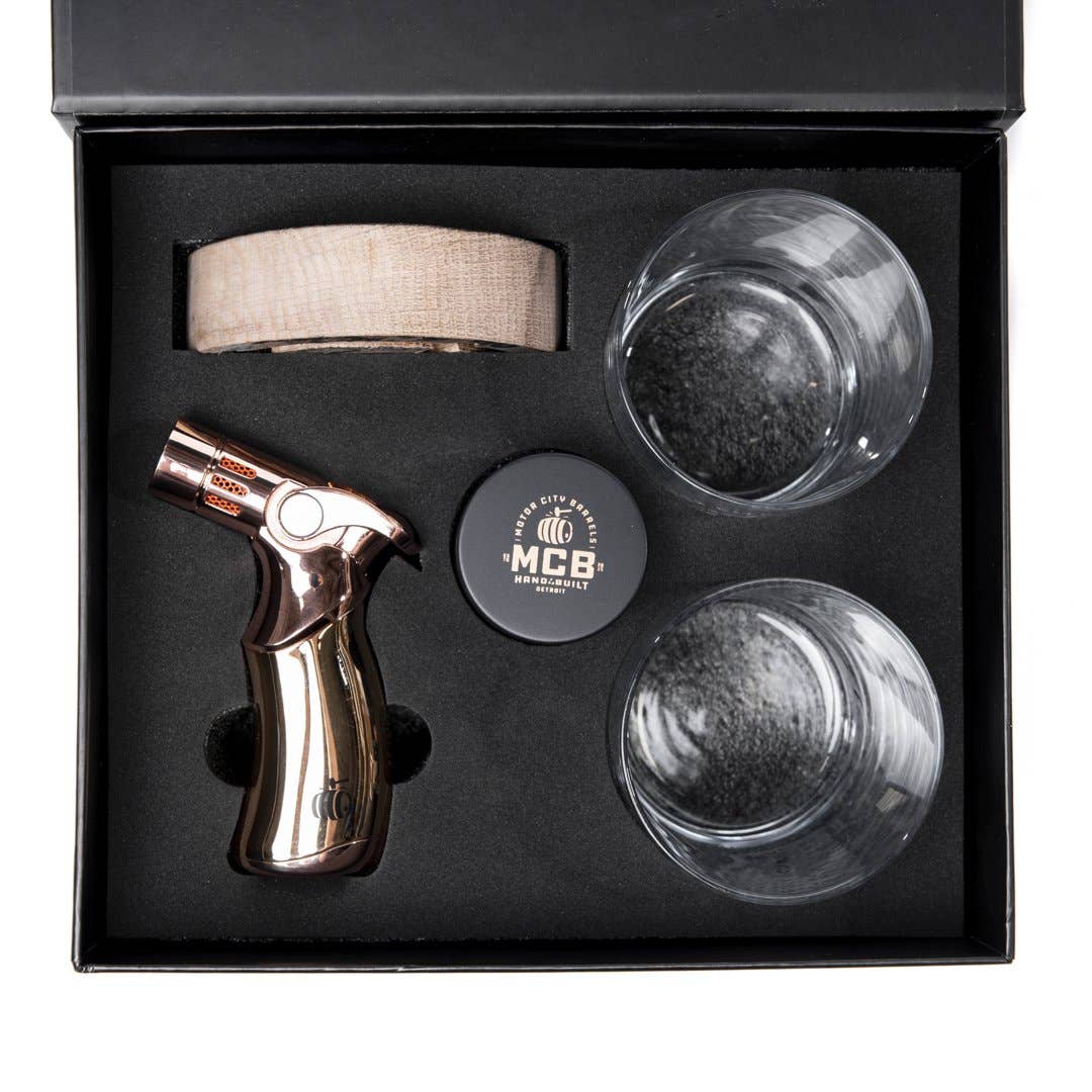 Motor City Barrels - Wholesale Cocktail/Liquor Glass - Infusion Series Smoked Cocktail Gift Set12