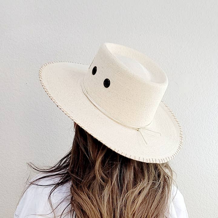 PETRA SAVAGE - Wholesale Straw Hat - Women's - AVARONA Women's Western Straw Hat