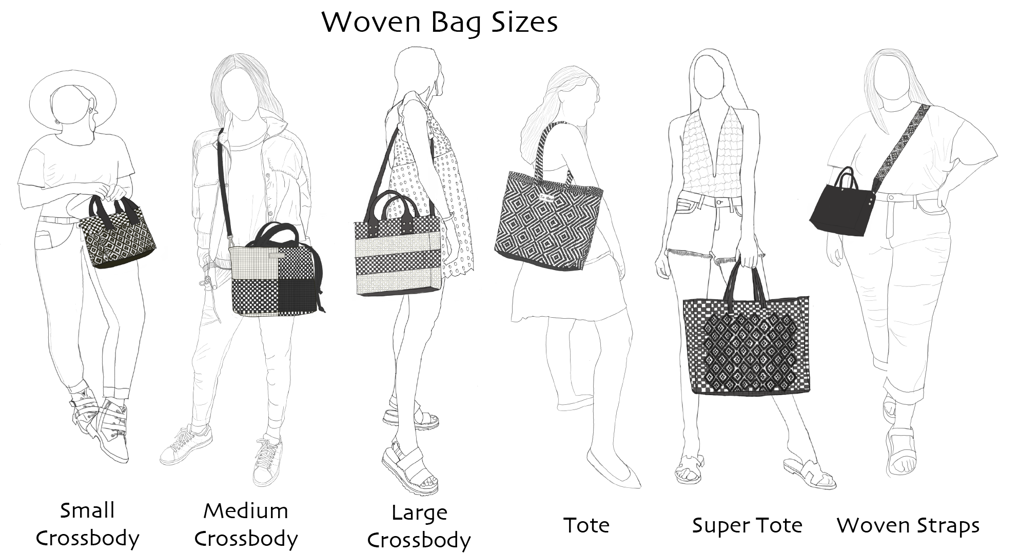 Tin Marin - Wholesale Tote Bag - Women's - All Black Recycled Plastic Beach Woven Super Tote6