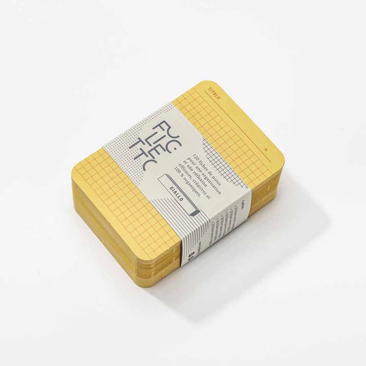 Foglietto - Wholesale Stationery/Notecard Set - Deck of A7 single-colored memo cards43