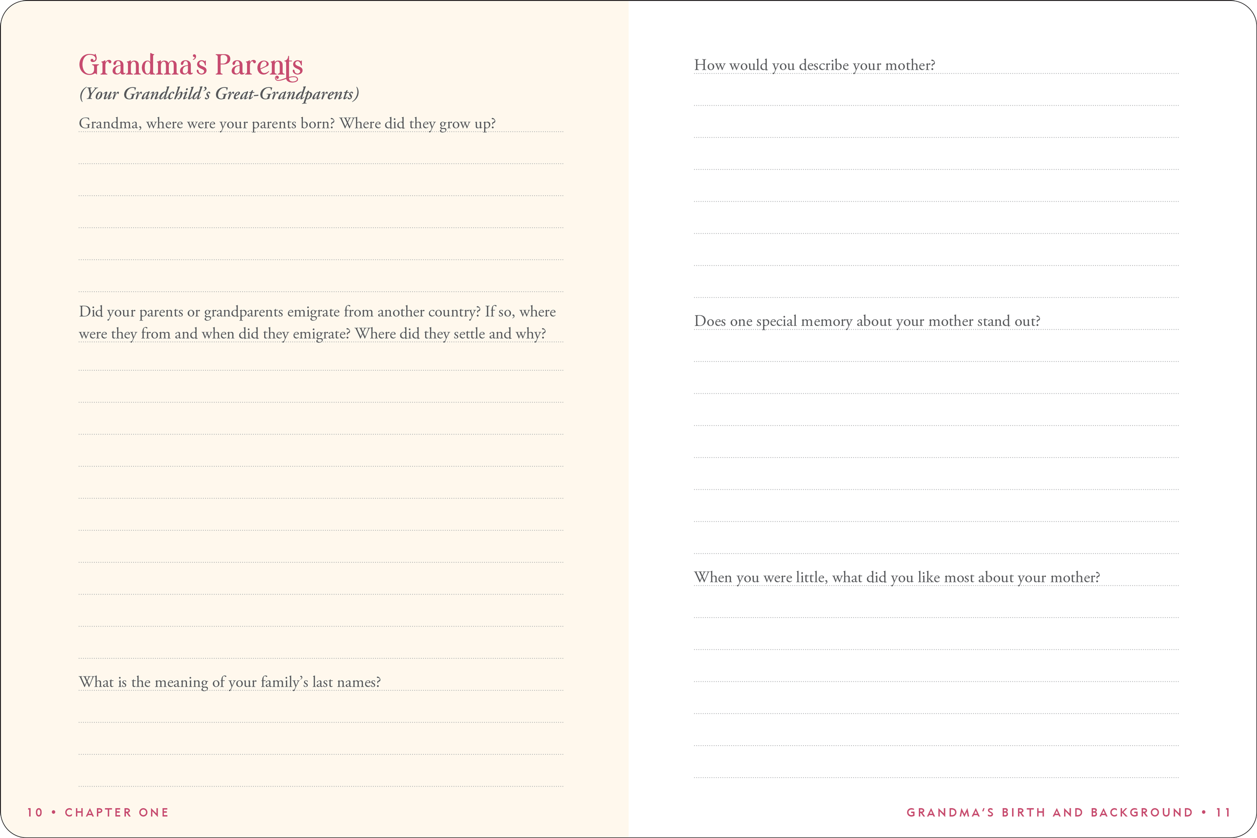 Peter Pauper Press - Wholesale Journal/Diary - Grandma's Story3