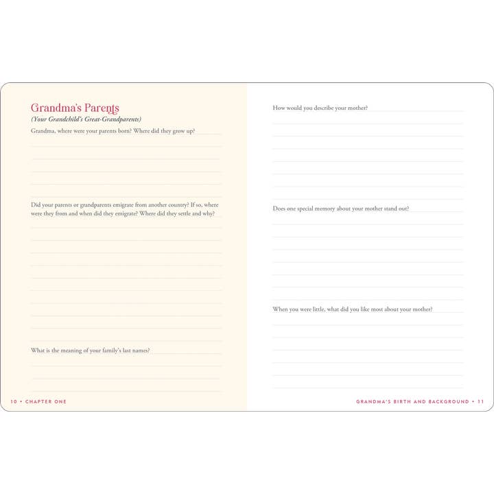 Peter Pauper Press - Wholesale Journal/Diary - Grandma's Story3