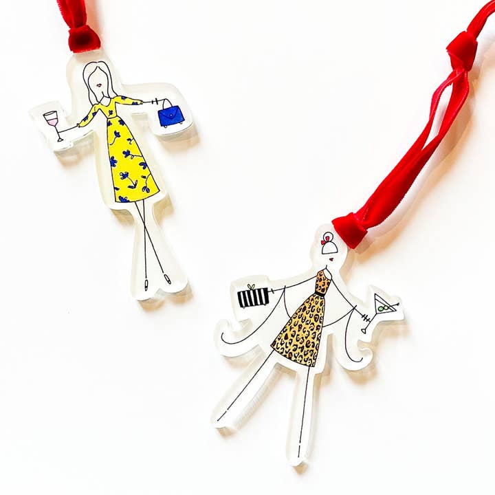 LO in LONDON® - Wholesale Ornament - "HELLO, DARLING" Acrylic Ornament