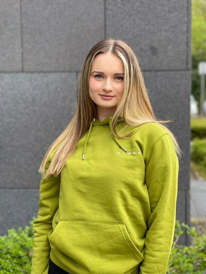 Unisex hoodie - Green for wholesale by NUWOU