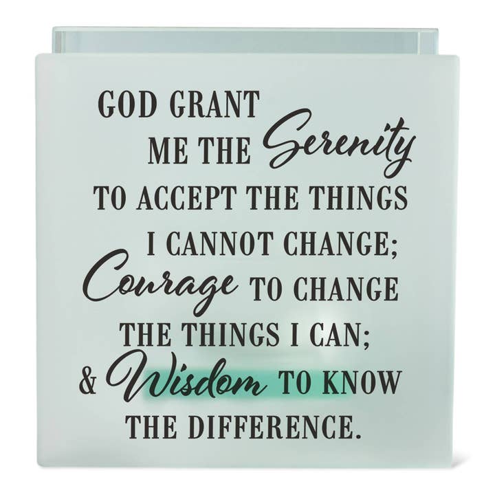 Dicksons - Wholesale Candle Holder - SERENITY PRAYER1