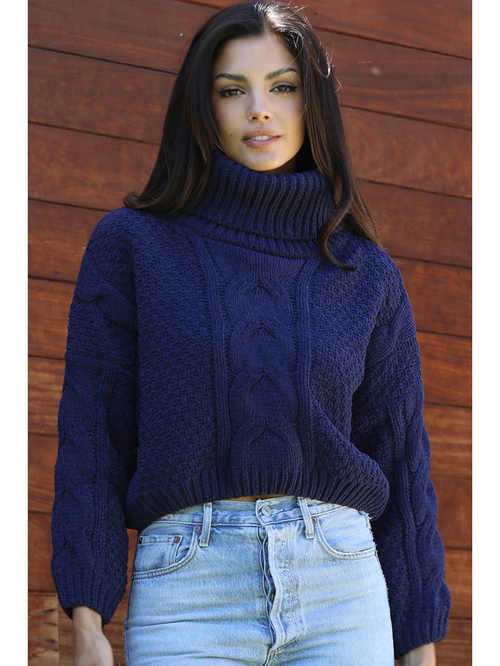 ANGIE - Wholesale Knit Sweater - Women's - XHE89-ASIS34