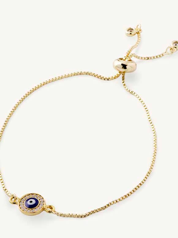 Alexandra Evil Eye Bracelet for wholesale by Lavender Skyline
