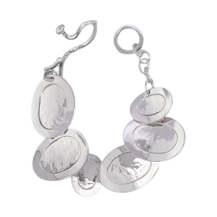 STERLING SILVER ETERNAL OVAL BRACELET for wholesale by Balaam Design