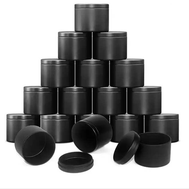River Birch Candles - Wholesale Food Storage Container - Empty 8oz Luxury Tins - Straight sided Style