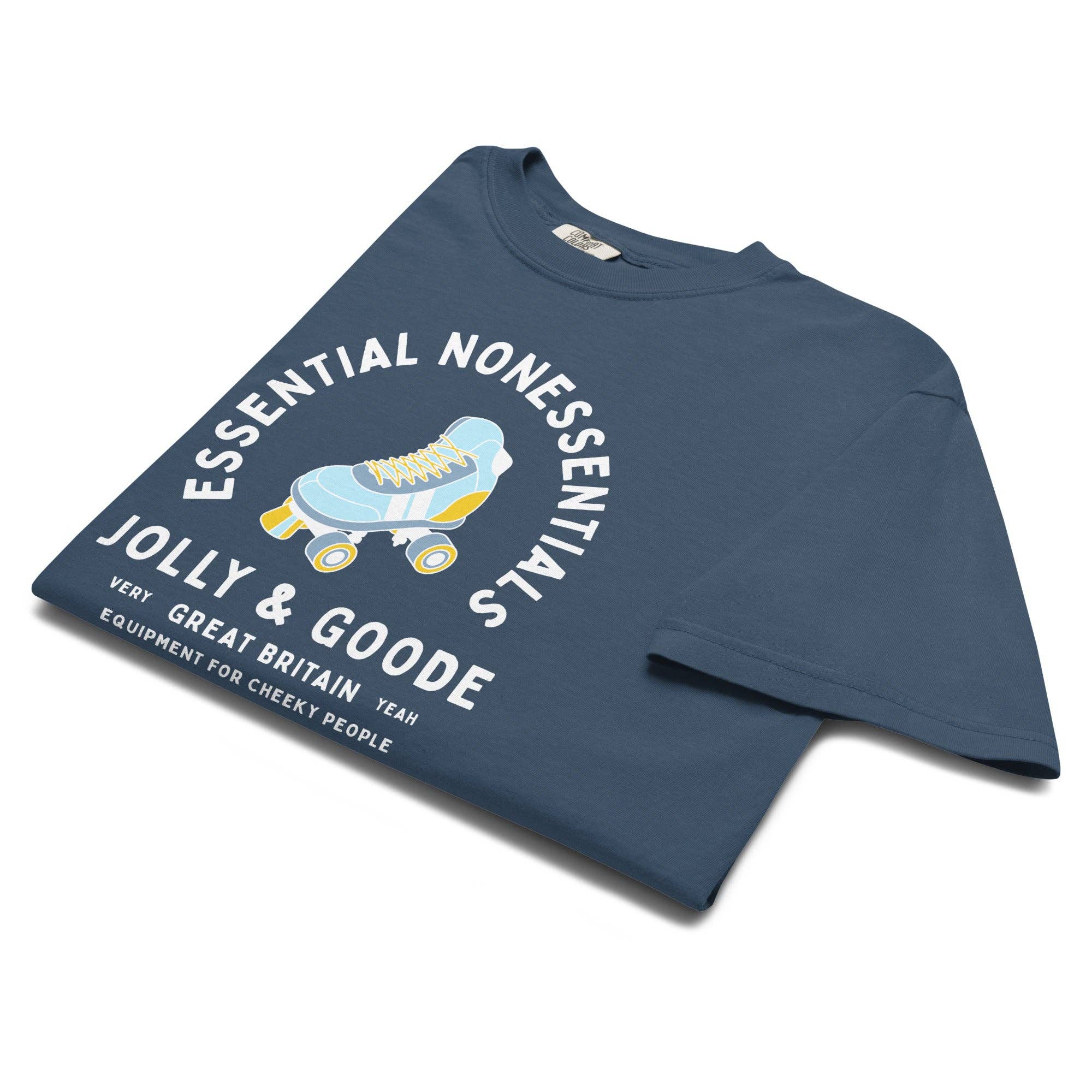 Jolly & Goode - Wholesale Screen Printed T-Shirt - Unisex - Essential Nonessentials Roller Skate Tee21
