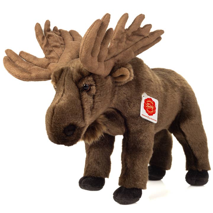 Teddy Hermann - Wholesale Stuffed/Plush Toy - Kids & Baby - Moose 30 cm - Plush Toy - Stuffed Animal