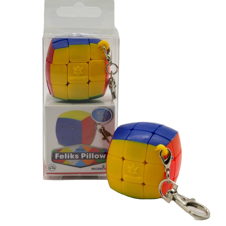 Project Genius - Wholesale Keychain - Unisex - Meffert's Mini- Felix Pillow Keychain *REDUCED PRICE*