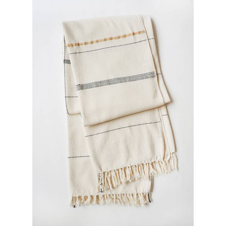 kanju Interiors - Wholesale Throw Blanket - Nadi Hand-Loomed Cotton Throw