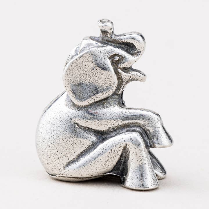 Elephant Netsuke for wholesale by Danforth Pewter