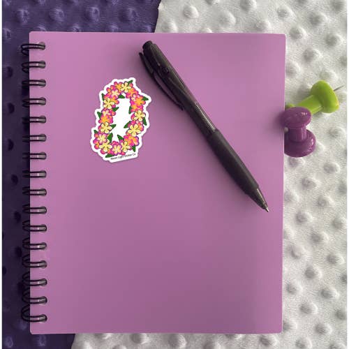 Moon Light Sticker Co - Wholesale Sticker - Hawaiian Lei Sticker