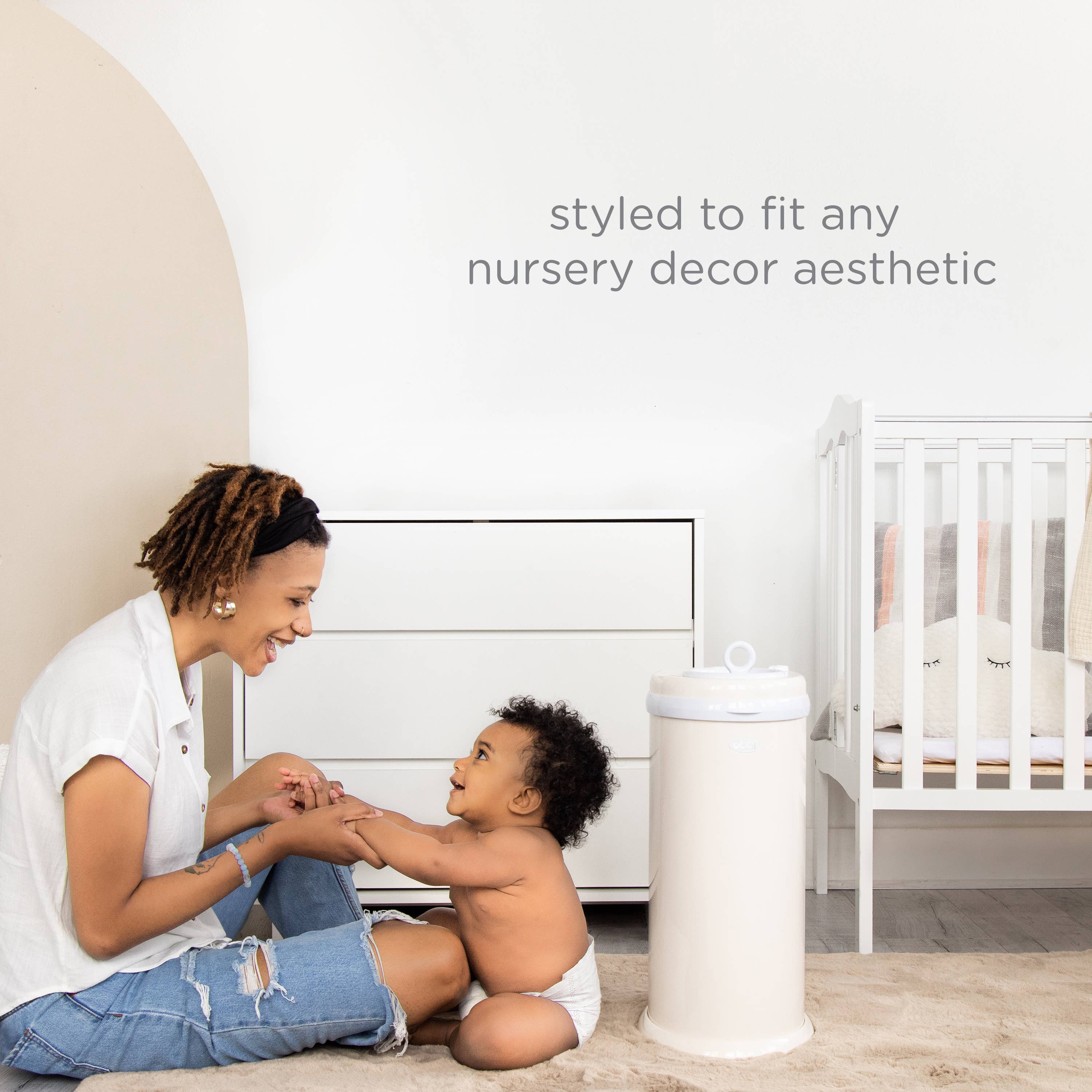 Ubbi - Vente Rangement pour couches – bébé - Sache-couches ivoire6