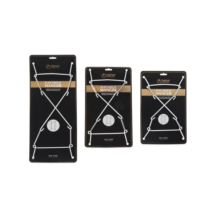 Tripar International - Wholesale Wall Hook - White Super Plate Wire Hangers