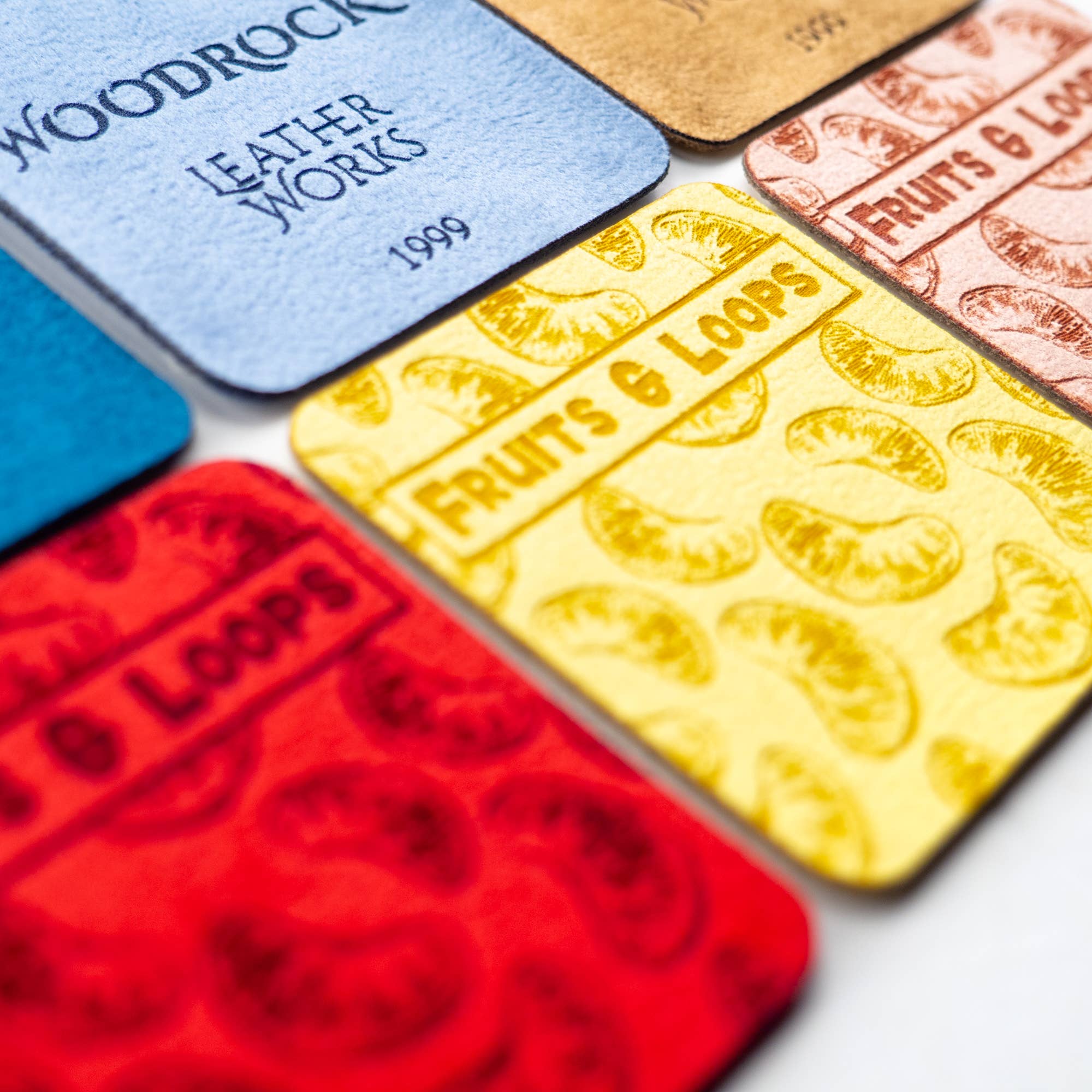 minimize custom tags - Wholesale Knitting/Crochet Supplies - Custom Square Faux Suede Labels for Branding and Promo1