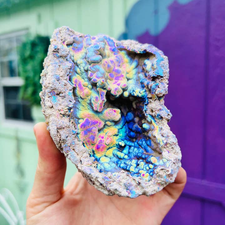 Aurafy - Wholesale Spiritual Stone/Crystal - Moonbeam Aura Fossilized C0ral no.2