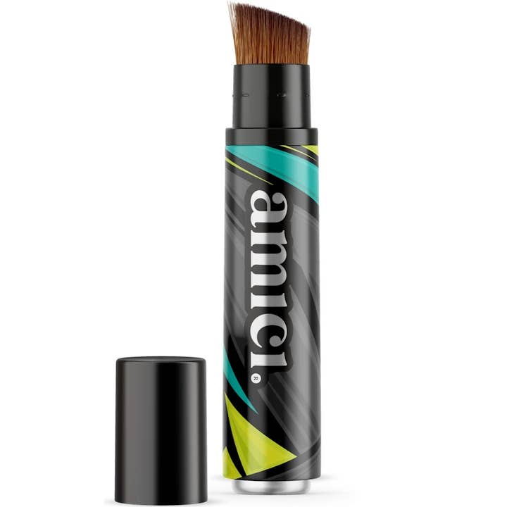 Nachfüllbarer Sonnenschutz-Pinsel für das Gesicht für den Großhandel von AMICI Cosmetics