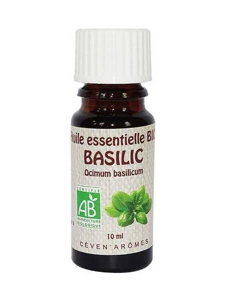 Olio Essenziale di Basilico BIO 10ml per la vendita all'ingrosso da parte di Céven'Arômes