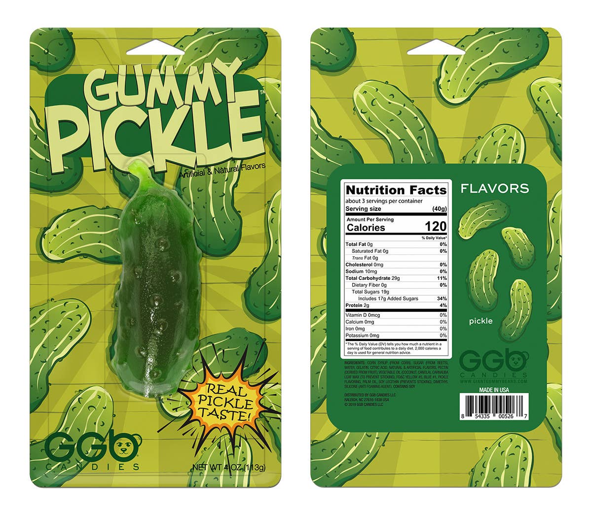 Gotta Get It Gifts – wholesale Gummy – GUMMY PICKLE0