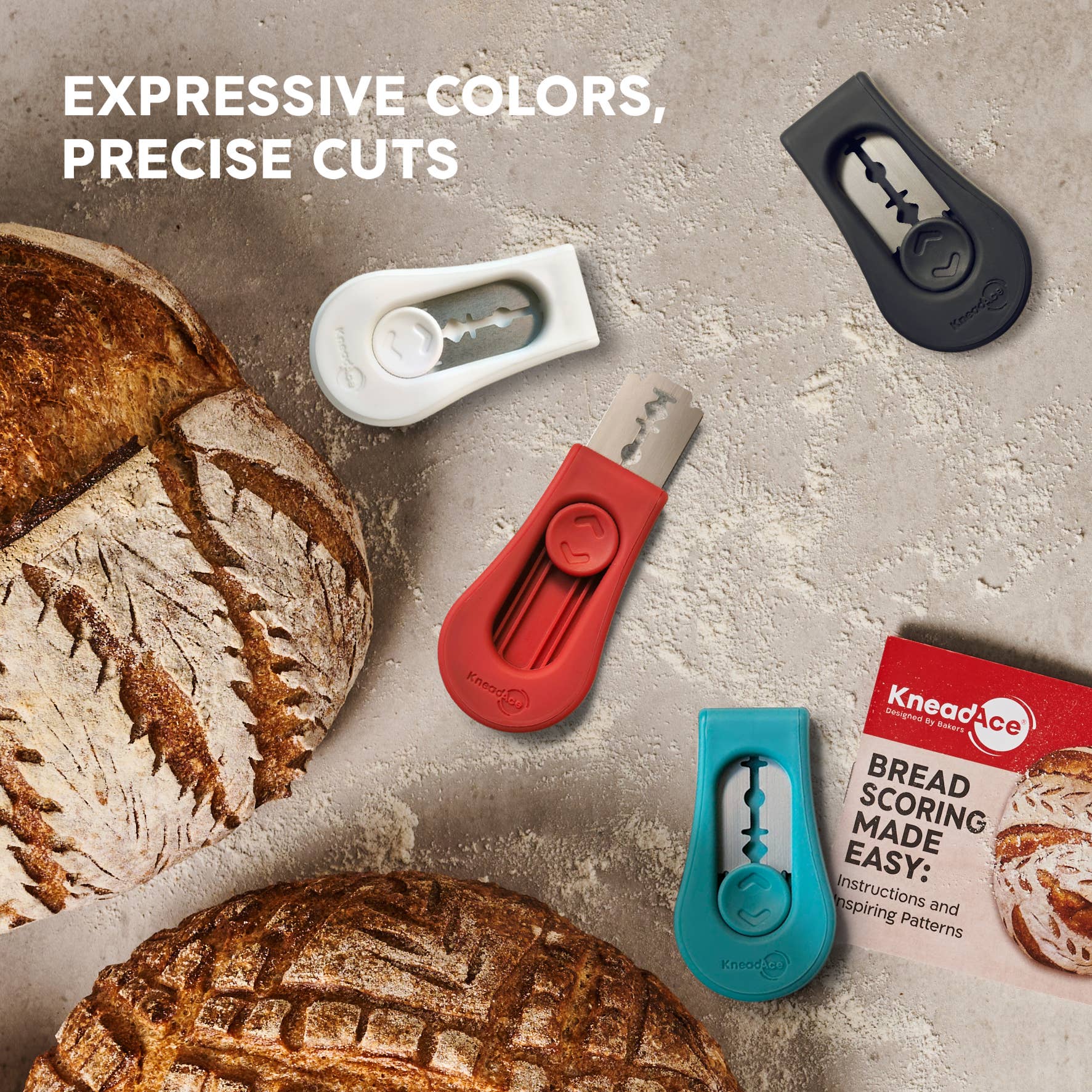 KneadAce - Vente Couteau de poche/étui - KneadAce® Lame à Pain Magnétique Extractible7