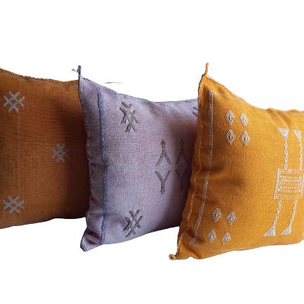 Simply Moroccan - Wholesale Throw/decorative pillow - Handmade cactus Throw pillow1