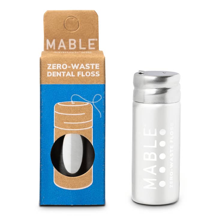 MABLE - Venta al por mayor Hilo dental - Contenedor de hilo de seda de acero inoxidable