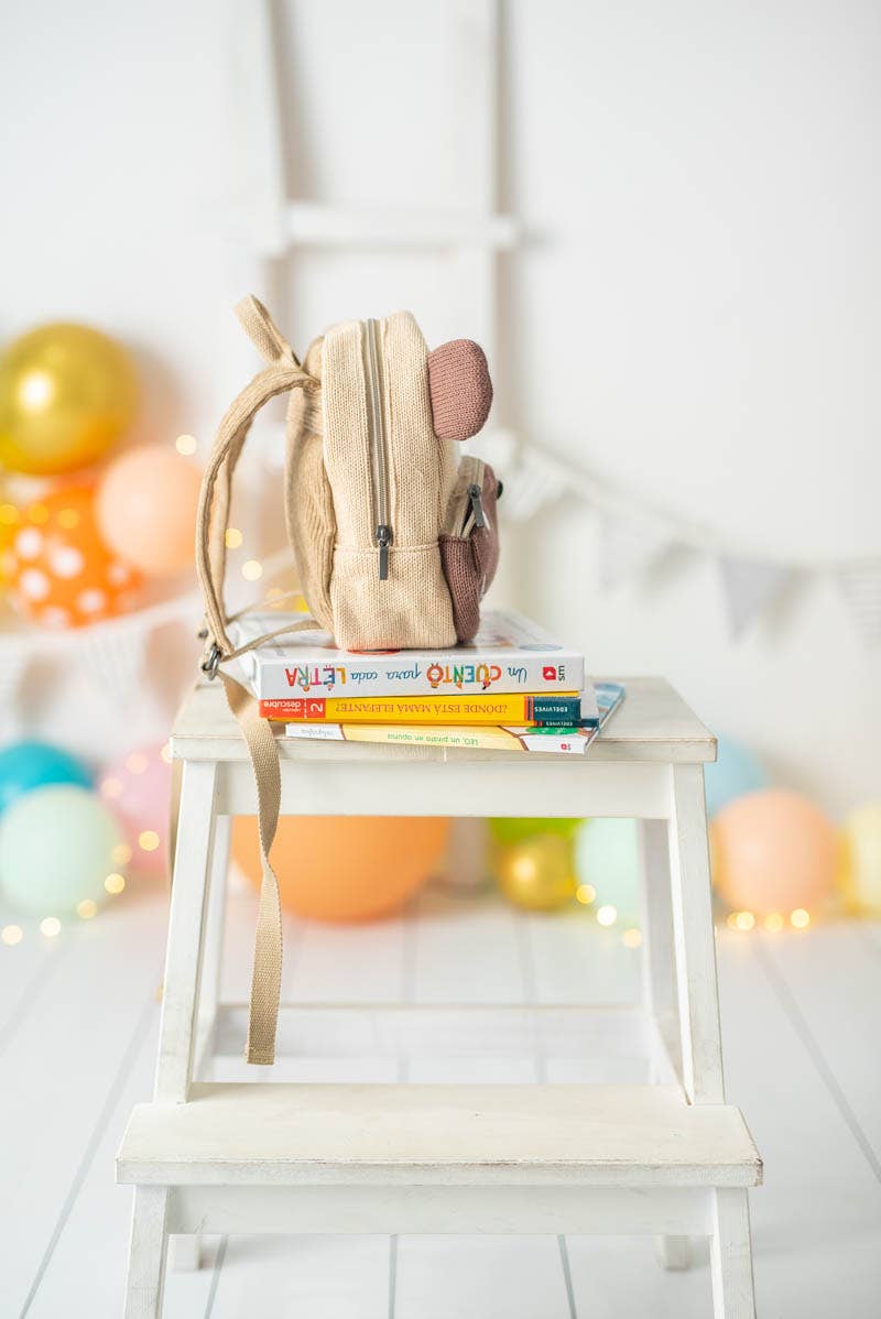 Crochetts – Großhandel Rucksack – Kinder – GORILLA Baumwoll-Rucksack2