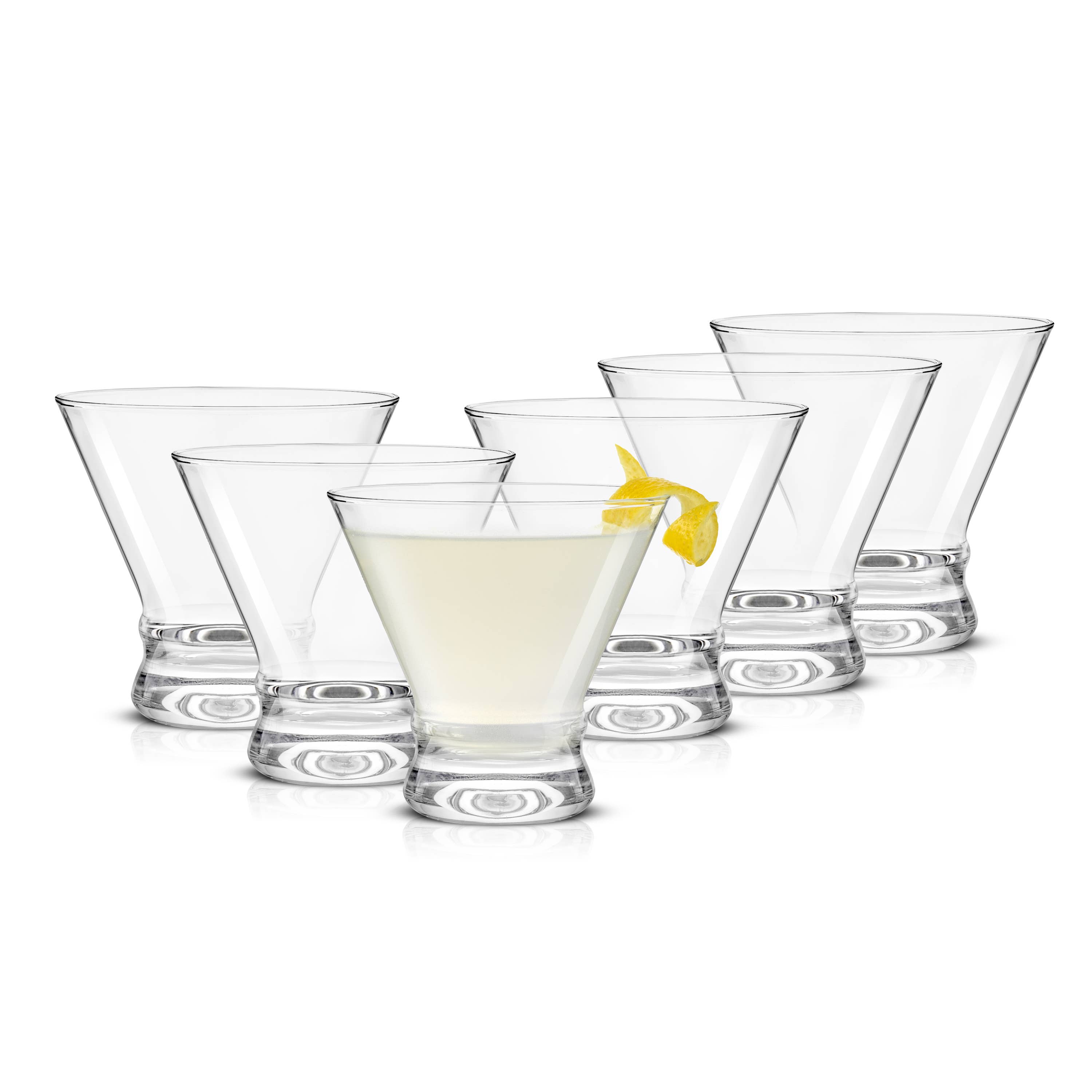 JoyJolt - Wholesale Cocktail/likeur glas - Afina Heavy Base Martiniglazen zonder steel8
