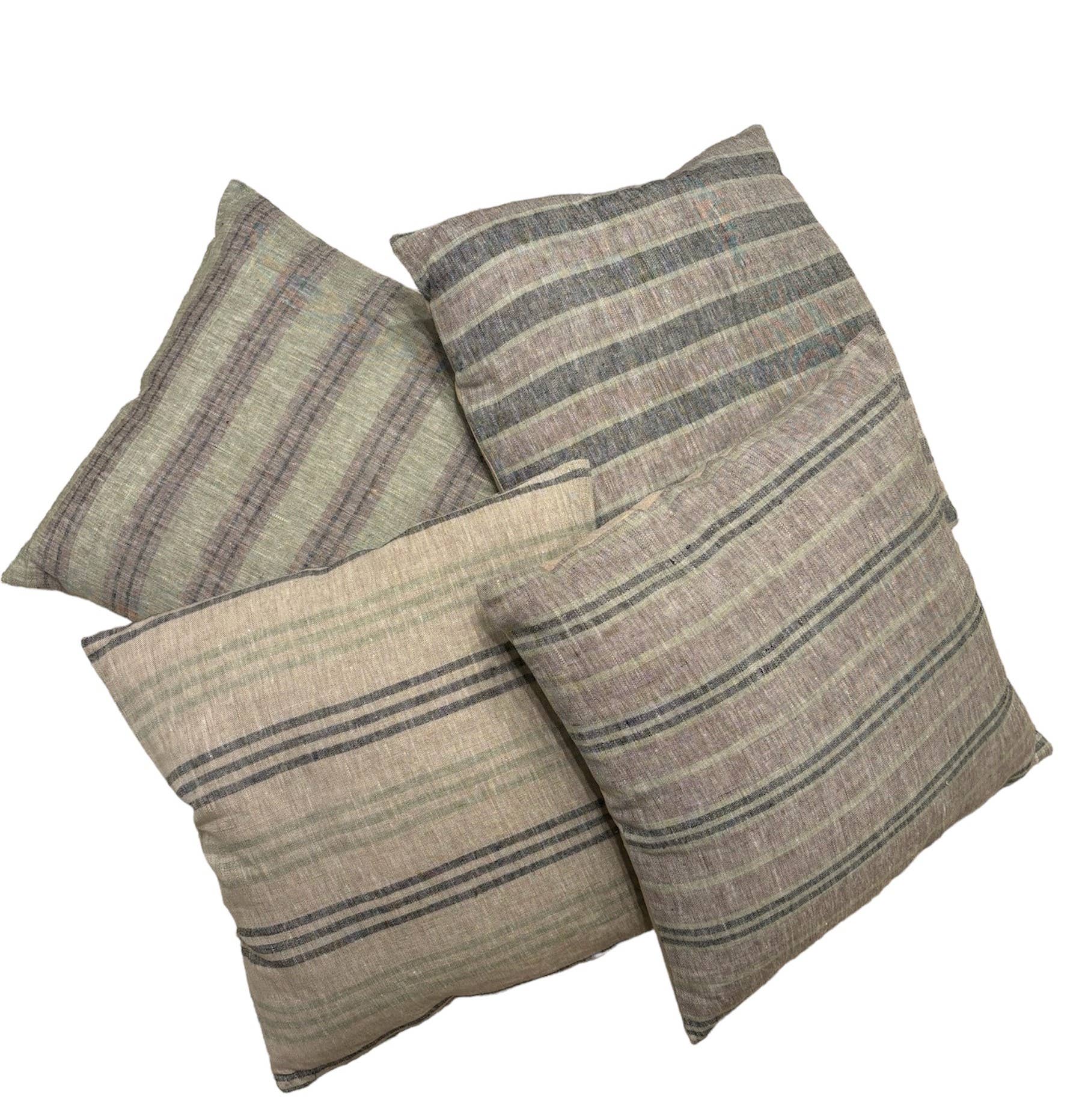 Asia West – Engroshandel Pyntepude – Hør Granit & Salviepudekollektion 18" x 18"  4