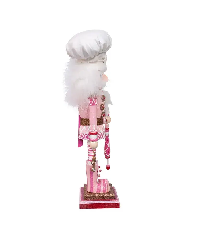 Kurt S. Adler, Inc. - Wholesale Holiday Nutcracker - 16" Hllwooden Pink Gingerbread Baker Nutcracker1
