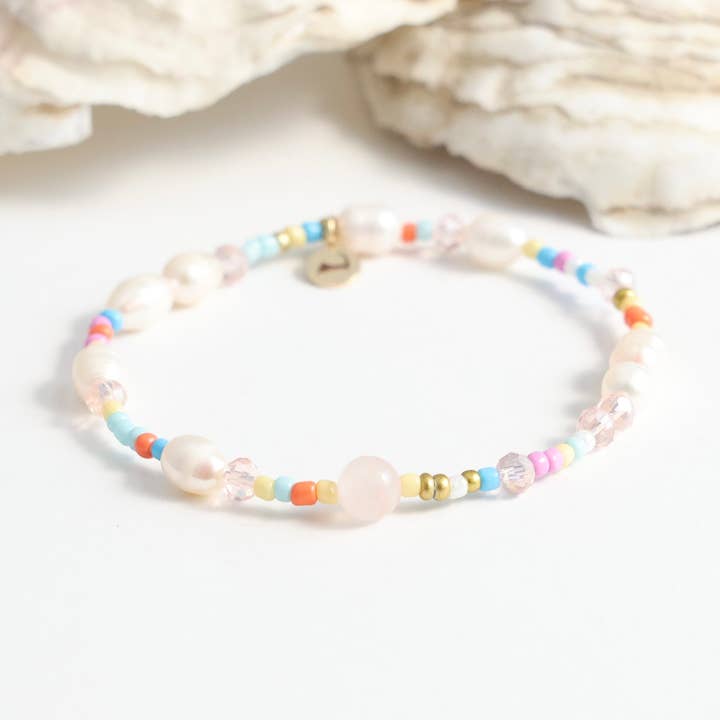 Pulseira de Contas Wellfleet Pearl Beach por atacado de Cape Cod Chokers