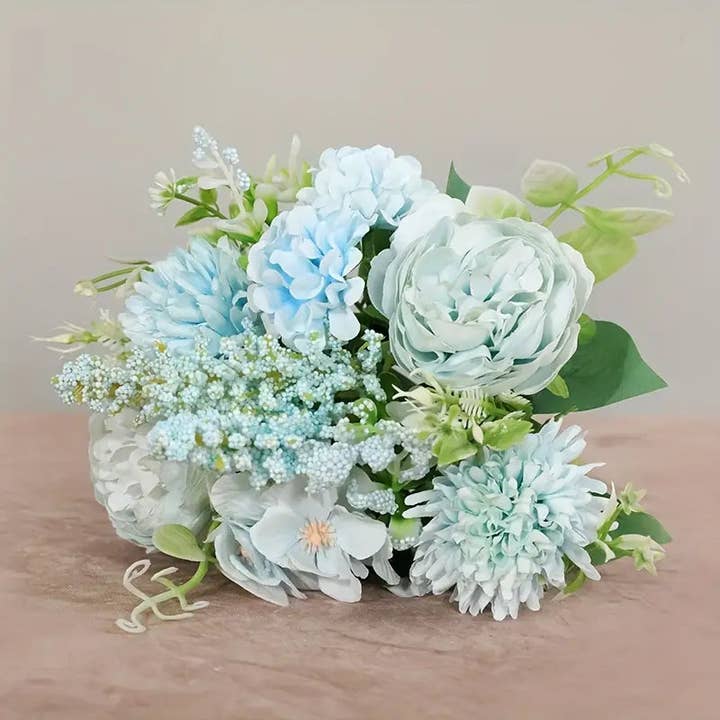 Huis Van Merken - Wholesale Artificial Flowers - Artificial Silk Peony Wedding Flowers – Bridal Hand Bouquet & Home Decoration3