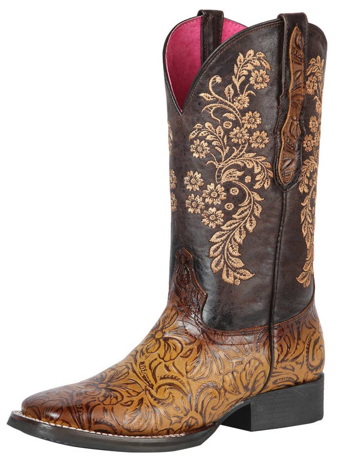 Cowboylaars Rodeo Gedrukt Orix Aumado voor wholesale door Conejo Western Wear