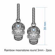 Krush Kandy – wholesale Dangle earrings – Sugar Skull Tie Down Earrings