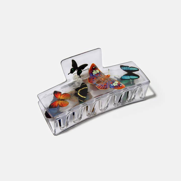 CHUNKS - Wholesale Hair Clip - Women's - Box Claw in Butterfly
