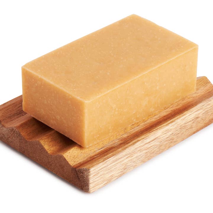 Teak Rectangular Zig Zag Soap Dish for wholesale by Sunniemade