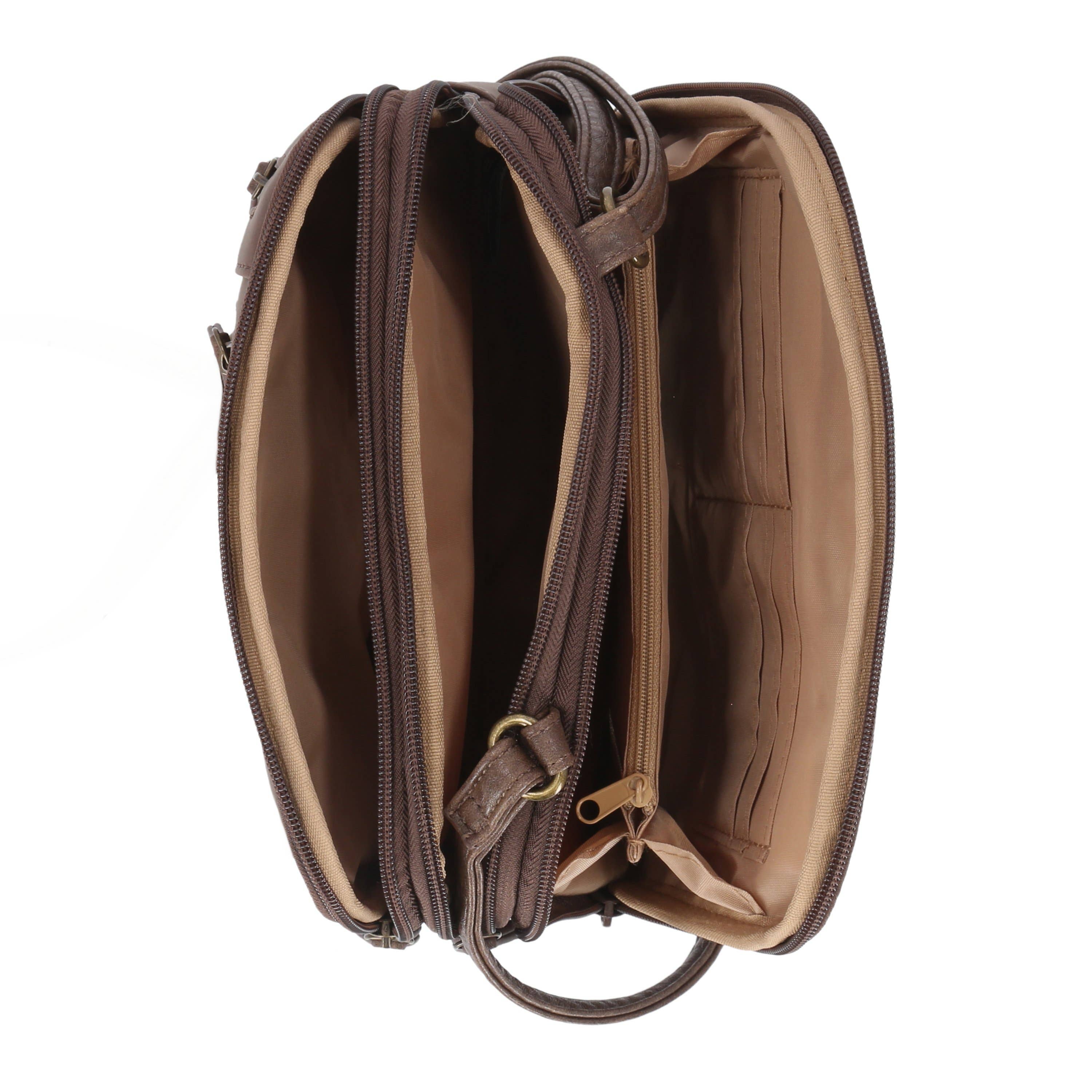 Multisac Handbags - Wholesale Crossbody Bag - Women's - Multisac Zippy Triple Compartment Crossbody15