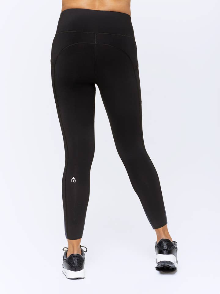 Black Embrace Maternity Leggings for wholesale on Faire