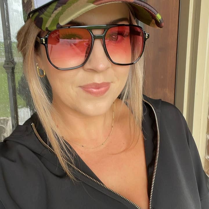 DAX Eyewear - Wholesale Sunglasses - Women's - Skye - Unisex Oversized Aviator 7