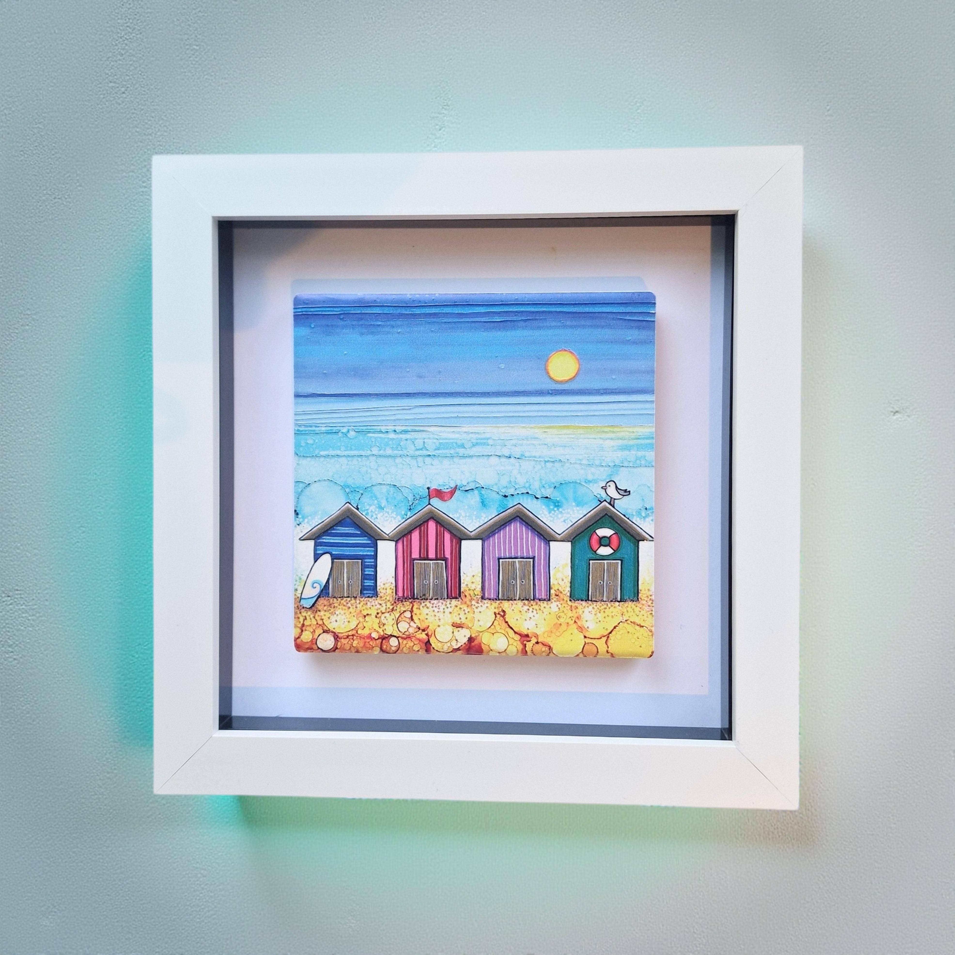 By Jo Crafts – wholesale Art print – 88-SP BD Beach Hut 4 Small Picture  12