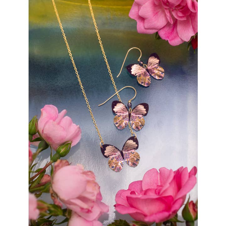 Holly Yashi - Wholesale Pendant/Charm Necklace - Blooming Butterfly Necklace2