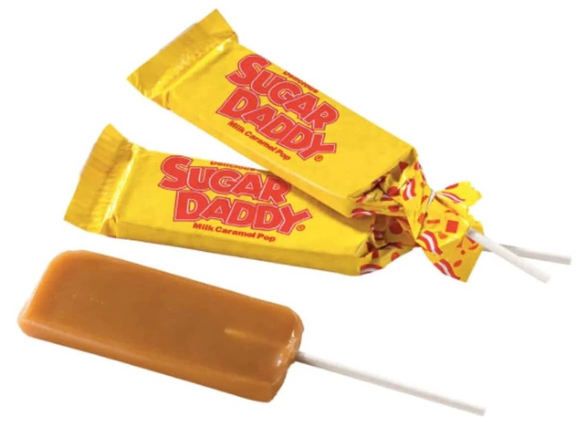 O'Shea's Candies Sweet Shop - Wholesale Lollipop - Nostalgic 1925 Original “Sugar Daddy” Caramel Pop 48ct Box4
