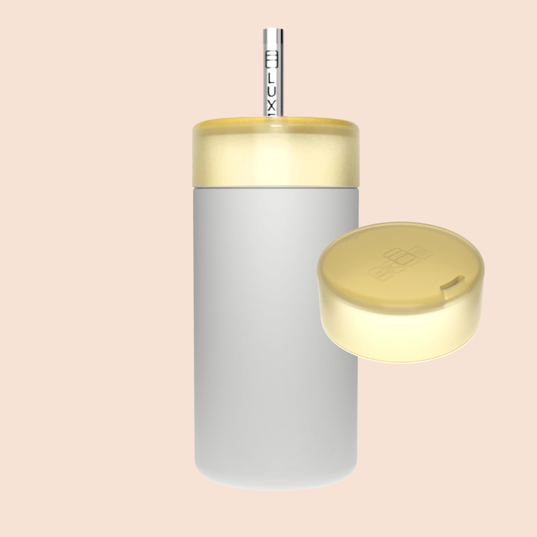 Luxey Cup – wholesale Isolerade dryckesvaror – GRÅ - Duo Switch Rostfritt Stål Mugg 12oz19